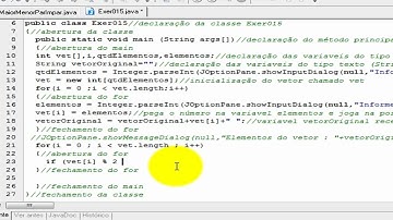 CEP ITAJUBÁ ARRAY (VETOR ) EM JAVA PARTE 2 aula 28