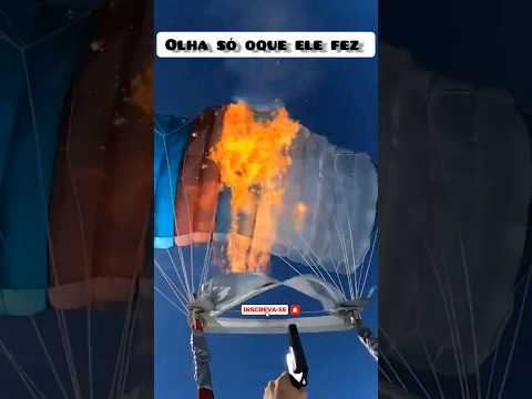 Vídeo: Quantas linhas tem o paraquedas de um paraquedista?