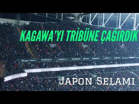 Kagawa'yı Tribüne Çağırdık | JAPON SELAMI | Beşiktaş 2-0 Bursa Maçı Öncesi