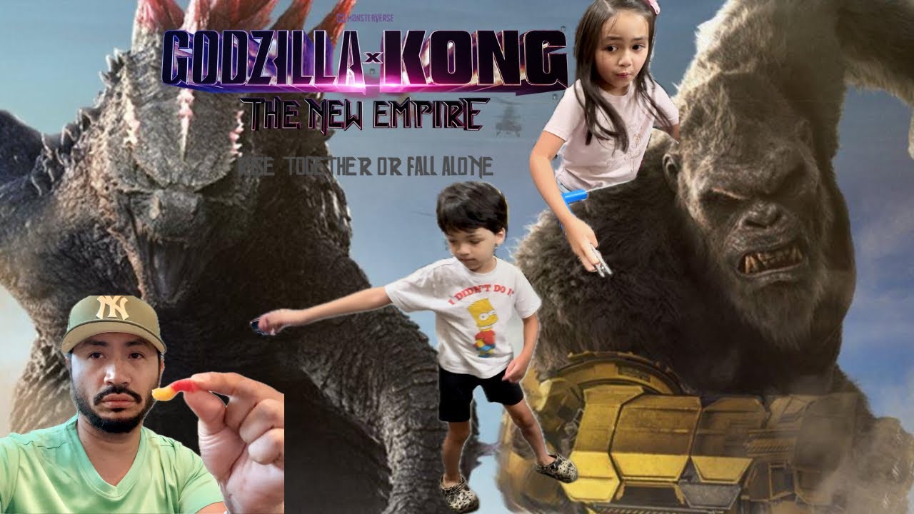Godzilla x Kong The New Empire Movie Watch Party + Toy Hunt at Walmart
