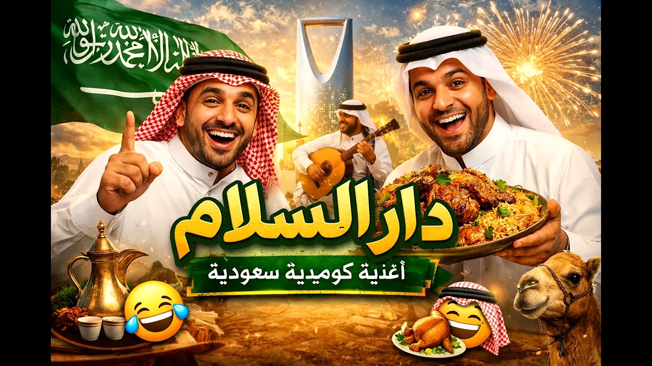 🇸🇦 دار السلام | أغنية سعودية كوميدية بأسلوب خليجي جميل | أجواء الفرح السعودي ☕🎶