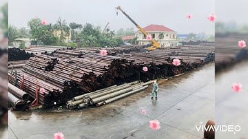 Thép ống đúc, thép ống hàn nhập khẩu và hạ bãi tại Công Ty Thép Ống Tuấn Long trong quý 1 năm 2020 !
