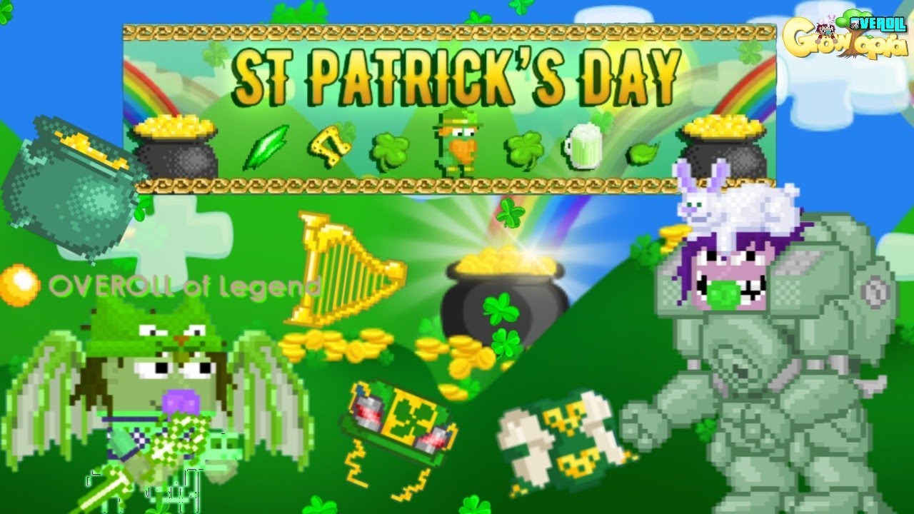 St. Patrick's Day New Items + How To Get | Growtopia - YouTube