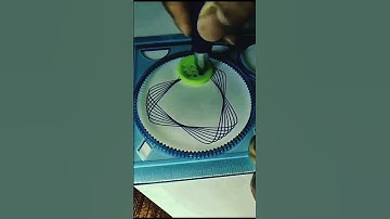 amazing spirograph art #shorts #shortsvideo