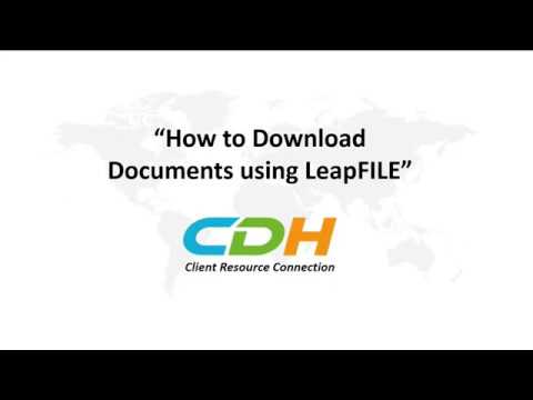 Leapfileから送られてきたファイルのダウンロードの仕方