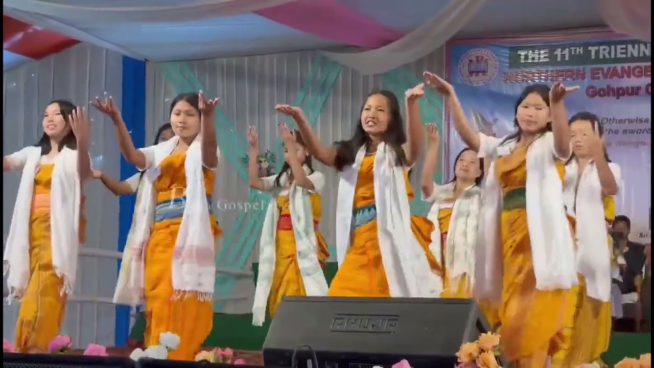 Iswrni raijwyao Bodo Gospel Song | Dance by Gilgal English School students 