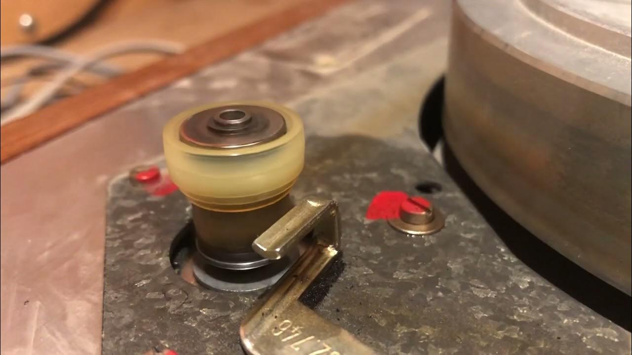 Thorens TD160 motor pulley knocking rumble noise YouTube
