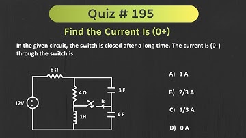 Quiz # 195 (Transient Analysis)