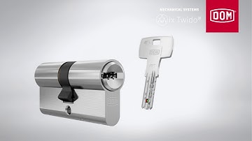 DOM ix Twido - A Swiss Watch for Your Building - Mechanical Reversible Cylinder