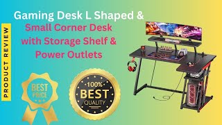 Best Gaming Desk L Shaped | Small Corner Desk | Computer Desk | L Shaped Desk Review 2023