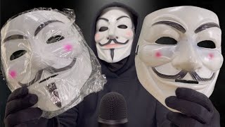 ASMR | Happy New Year, Happy New Mask Tapping | AnonymousASMR screenshot 3