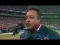 WS1992 Gm2: Peabo Bryson performs national anthem