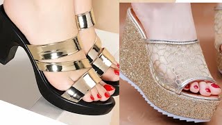 EXTRA SOFT COMFORT PARTY FOOTWEAR FOR LADIES | SANDALS SHOES SLIPPERS HIGH HEELS WEDGES | CHAPPAL screenshot 4