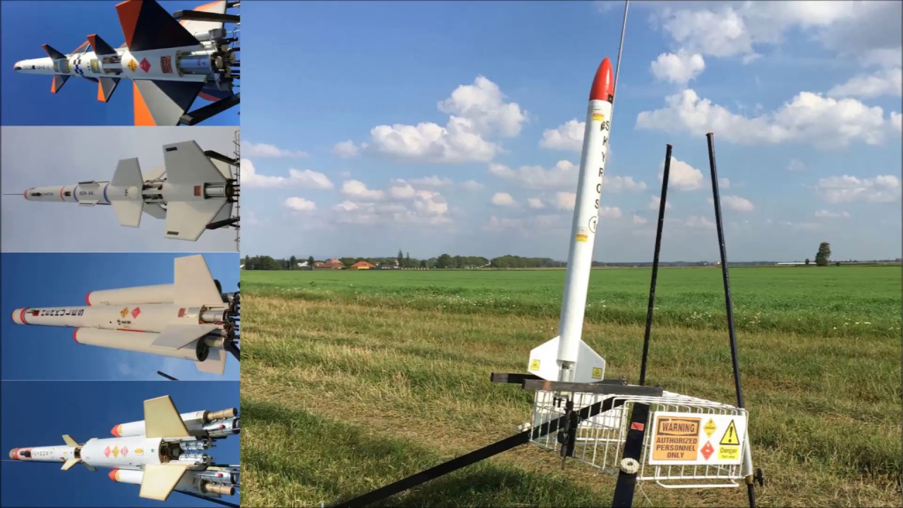 Accidental hit of camera lens during rocket launch Model Rocketry