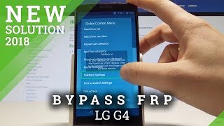 How to Bypass Google Verification in LG G4 - Unlock FRP / Bypass Google Account