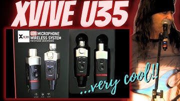 Xvive U35 Microphone Wireless System/ Make Any XLR Mic Wireless