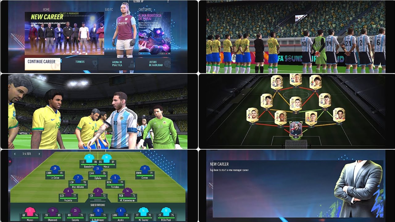 New FIFA14 MOD FC26 Apk-obb-data NEW KITS FACE COMMENTARY Transfer  OFFLINE ANDROID  