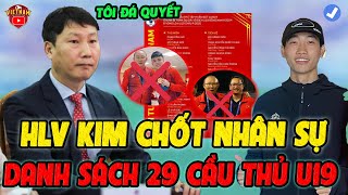 HLV Kim Chốt "Cánh Tay Nối Dài" Trên Đội Tuyển, Chốt Danh Sách 29 Cầu Thủ 19 Đá Giải Trung Quốc
