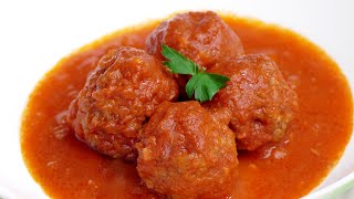 Meatballs WITHOUT FRYING | More QUICK and HEALTHY and with less ingredients