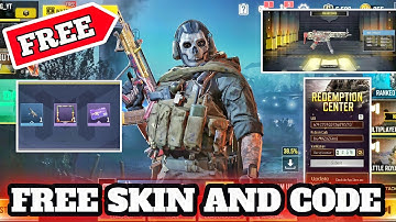 FREE SKINS AND NEW REDEEM CODE | SEASON 13 | COD MOBILE
