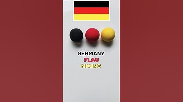 Clay mixing | Germany flag colour mixing | #colour mixing #clay mixing #asmr sounds #satisfying