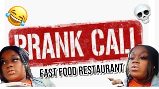 Prank Calling Fast Food Restaurants Part 2 (Extremely Funny)