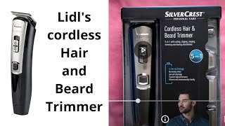 silvercrest 5 in 1 hair & beard trimmer