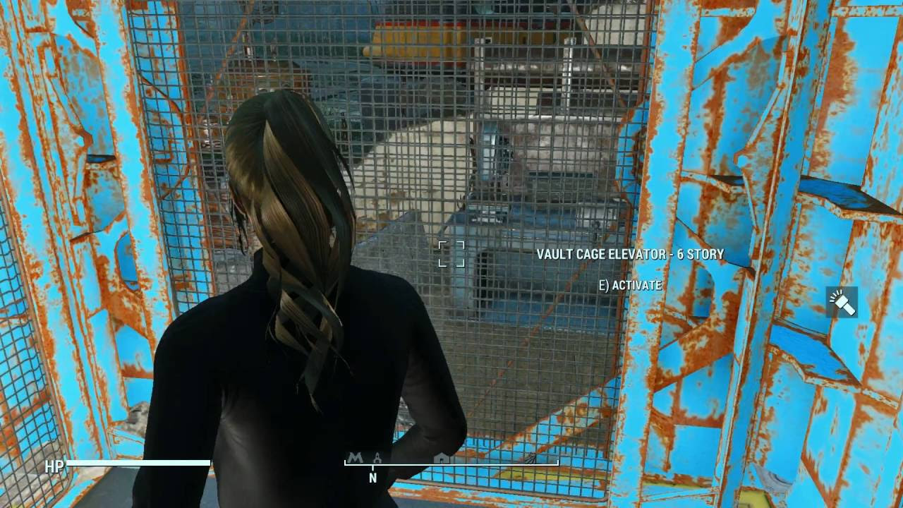 Fallout 4 mod - Craftable Vault Cage Elevator