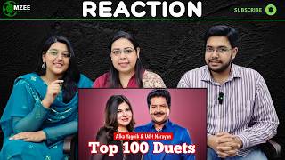 Alka Yagnik & Udit Narayan - Top 100 Duet Songs | Reaction!