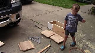 Making 8 frame bee hive boxes