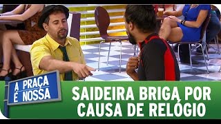 A Praça É Nossa (05/11/15) - Saideira se envolve em briga por causa de relógio