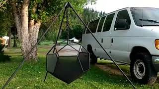The Dodecahedron Fire Pit by Shumake Designs