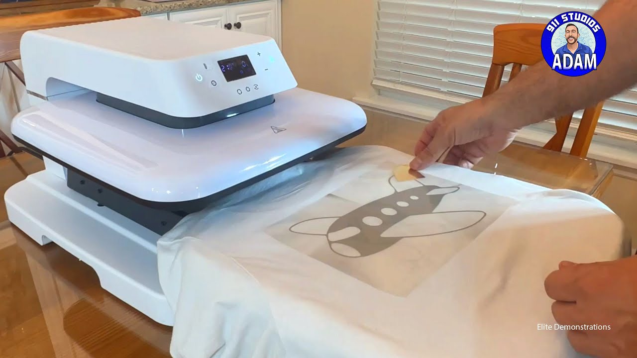 HTVRONT Auto Heat Press Machine for T Shirts, HTVRONT Fans Carnival