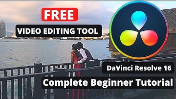 FREE Video Editing Tool. DaVinci Resolve 16| Complete Tutorial for Beginners.| YOUTUBE