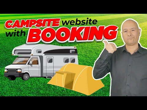 How to Make a Campground Website with Booking System