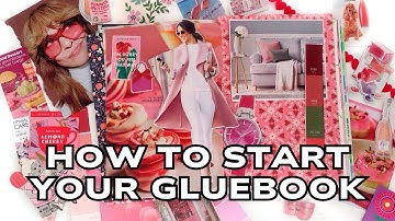 How to Start a Glue Book: Transform Any Book Into a Collage Journal