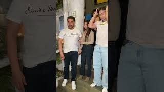 The Family.. Arbaaz Khan with wife Sshura Khan and Arhaan Khan spotted at Bandra