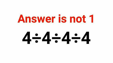 4÷4÷4÷4 The answer is not 1. Many got it wrong!  Ukraine Math Test #math #percentages #ukraine