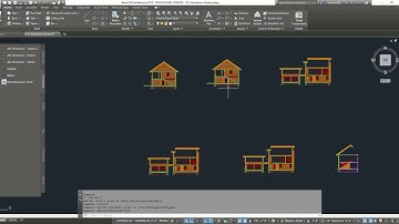 Autocad Architectural 2019 - Finalizing Elevations and Sections + dimensions
