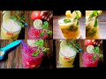 Mocktails | Pineapple mocktail | pomegranate mocktail | Mojito | Refreshing drinks | Virjin mojito