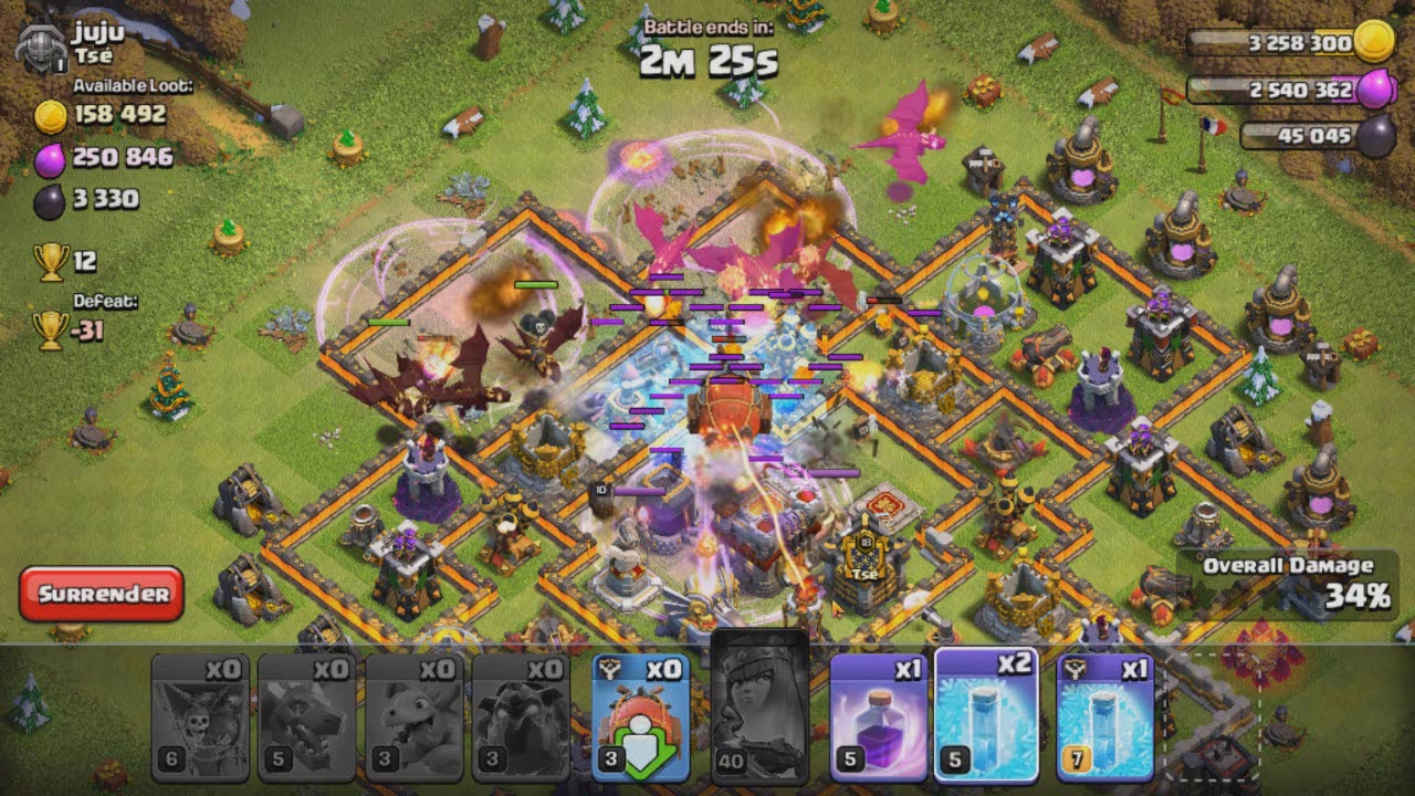 th10 legend league dragon attack 2021