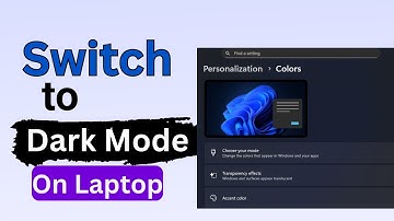 Switch to Dark Mode on Windows 10/11 (30-Second Tutorial)