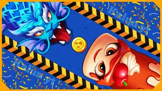 🐍WORMSZONE.IO | Giant Slither Snake Top 01 🏆 | Epic Worms Zone Biggest Snake Gameplay! | Kalun yt screenshot 5