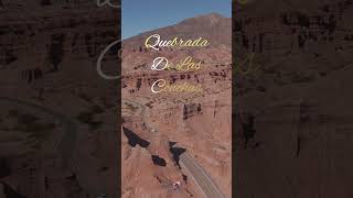 Quebrada de Las Conchas, ruta nacional Nº 68 🤎 #salta #travel #vistashermosas #rutasypaisajes #drone