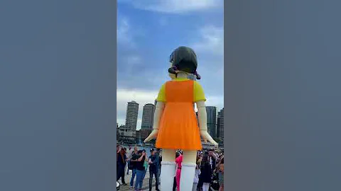 World Biggest SQUID GAMES Girl 👧 #shorts