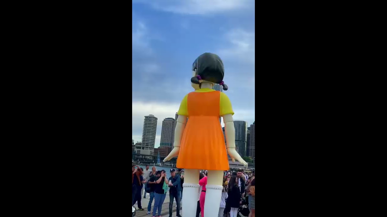 World Biggest SQUID GAMES Girl Shorts