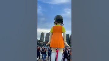 Thumbnail of World Biggest SQUID GAMES Girl 👧 #shorts