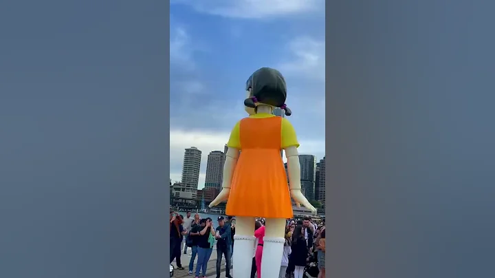 World Biggest SQUID GAMES Girl 👧 #shorts