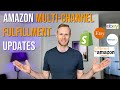 Amazon Made BIG Updates to Multi Channel Fulfillment (MCF) -  What Sellers Need to Know