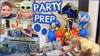 ULTIMATE Party Prep + Kids Birthday Party! Gifts, Scavenger Hunt, Cake and more